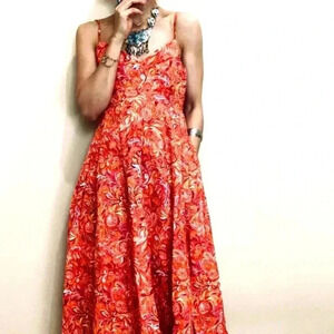 Gorgeous Jason Wu NWT linen/rayon midi dress. Great for weddings.  Size Small